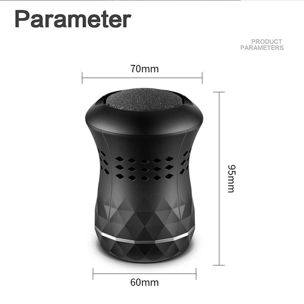 Removedor de Callos al vacío con Lima eléctrica para pies, Amoladora de pies Recargable por USB, Herramientas de pedicura Profesionales portátiles, Elimina la Piel Seca Muerta y Dura,C (A)