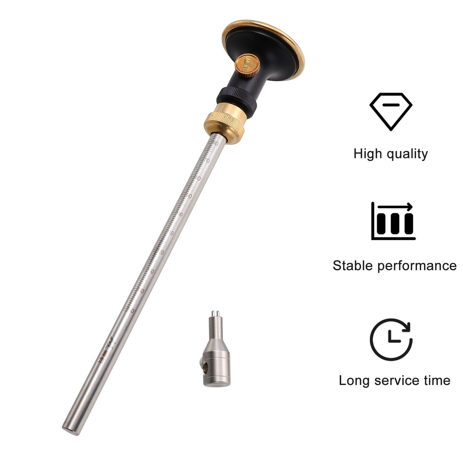 SHINEOFI Herramienta de Trazado de Acero Inoxidable y Aleación de Aluminio Calibrador de Mortaja para Marcas Precisas en Madera para Carpintería