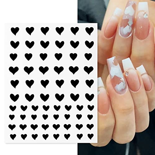 Coerni Adesivos de unhas aerógrafos estênceis de unhas ponta francesa borboleta estrela coração linh