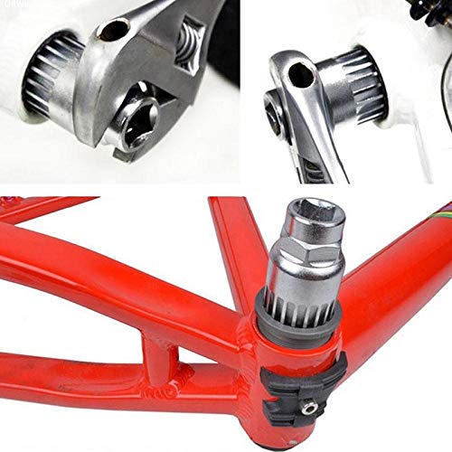 Hosmide Mountain Road Bicycle Bike Repair Tool Kits, Bicycle Chain Removal/Bracket Remover/Freewheel Remover/Crank Puller Remover Tool, Outdoor Cycling Bicycle Maintenance Tool Set