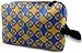 Produktbild Blue and Yellow Circles_3719 Toiletry Bag Cosmetic Bag Portable Makeup Pouch Travel Hanging Organizer Bag for Women Girl 10x5x6.2 inch