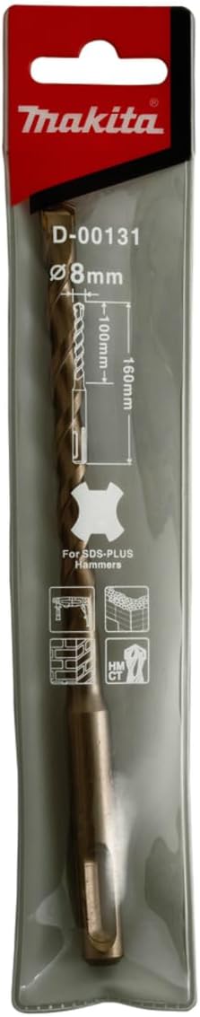 Makita D-00131 SDS-Plus Bit, Multi-Colour