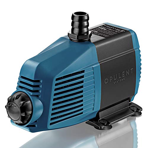 Opulent Systems 550Gph 33W Submersible Pump (2100L/H) Ultra Quiet Water Pump With 10Ft Long Power Cord For Fish Tank, Pond, Aquarium, Statuary And Hydroponics #TOP11