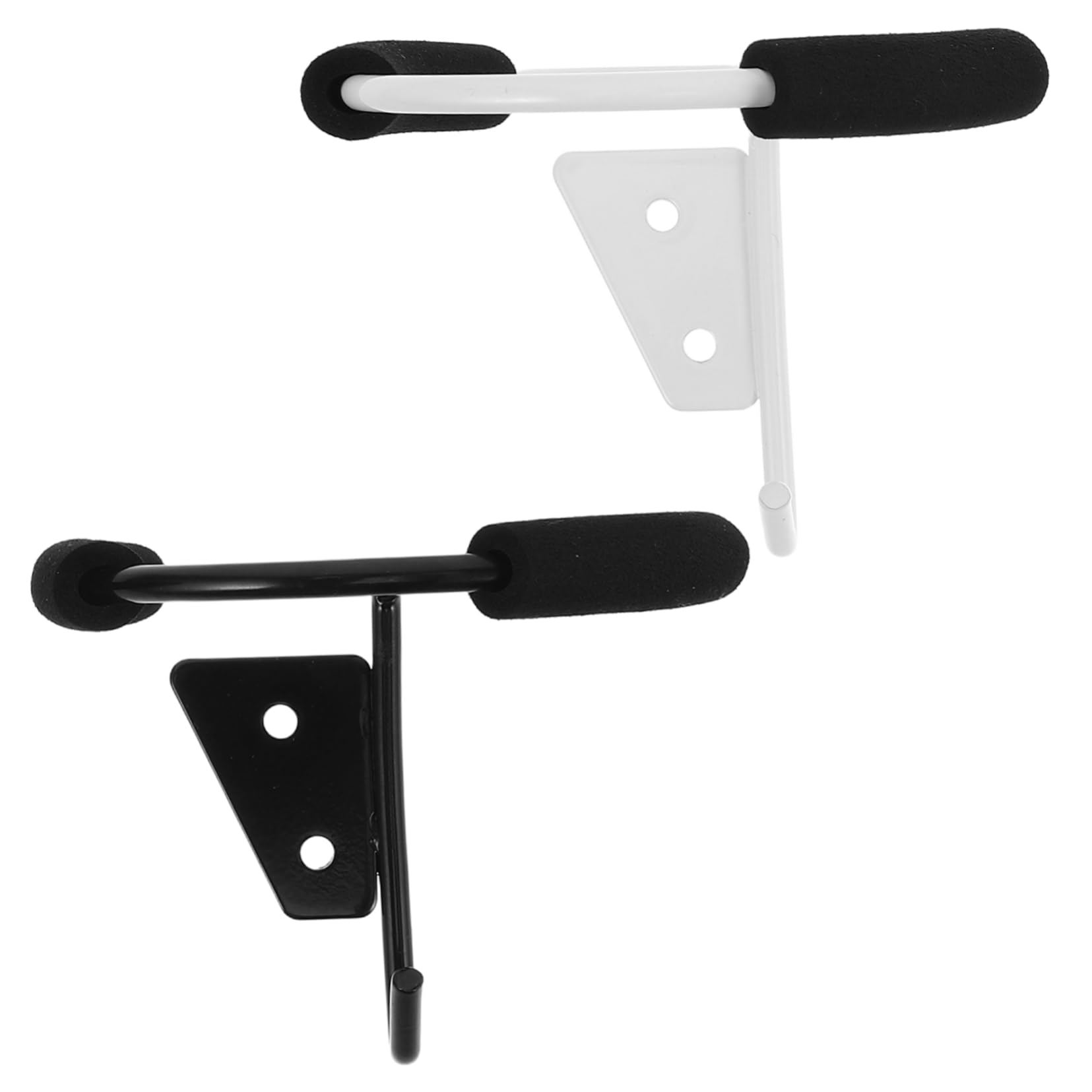 NOLITOY Hair Dryer Wall Stand 2 Blow Dryer Holder Wall-mounted Hair Tool Organizer for Salon Home