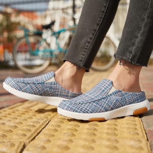 Image of OrthoComfoot Women's Arch Support Shoes,Plantar Fasciitis, Foot and Heel Pain Relief, Orthopedic Boat Shoes for Diabetic Bunions