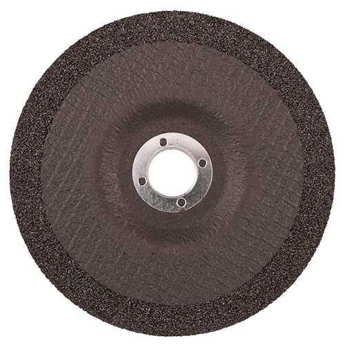 Image of Weiler 57120 Tiger 4-1 /2 inch Grinding Wheel, Type 27, 1 /4 inch Thick, A24R, 5 /8 inch-11 UNC Nut (Pack of 10)