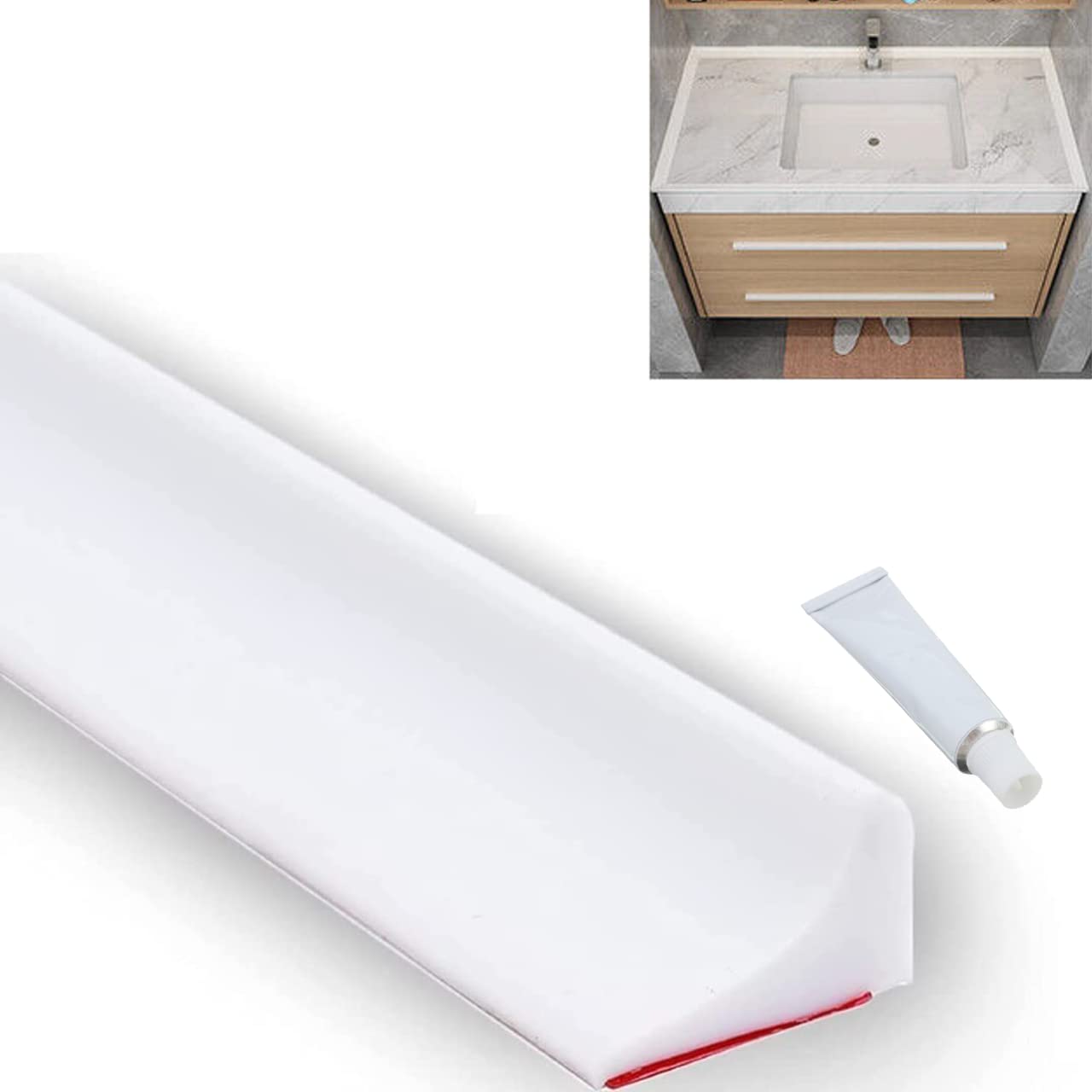 Nasmodo 1 Meter water stopper for kitchen slab floor sink collapsible