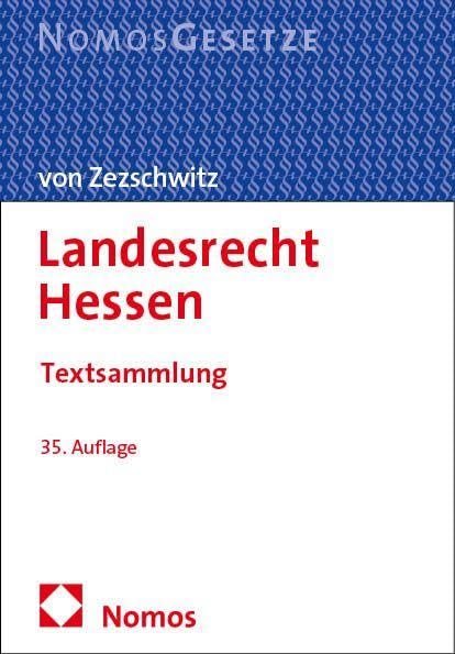 Landesrecht Hessen: Textsammlung (Zezschwitz - LR Hessen)