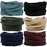 Headwear Head Wrap Headband Sweatband 12PCS/ 9PCS/ 6PCS 12 in 1 Neck Gaiter, Magic Scarf, Tube Mask, Bandana, Neck Balaclava and Sport Scarf for Fishing, Hiking, Cycling, Running