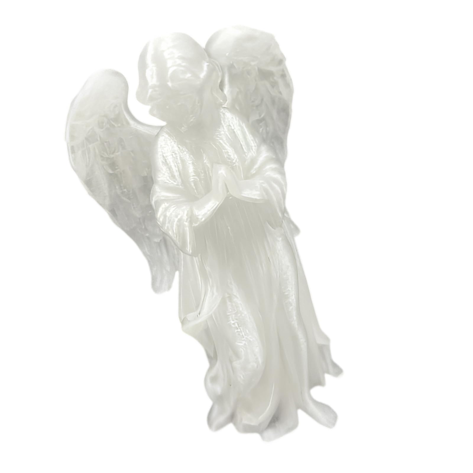 Kaeltsyn Healings Angell Figurines Ornament Resin Praying Angles Sculpture Housewarming Gift Home Decors Guarder Statue Praying Sculpture