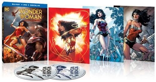 Wonder Woman Commemorative Edition with 3D Collectible Art Cards (Blu-Ray+DVD+Digital HD)