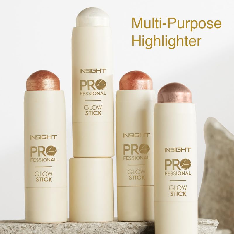 Image of INSIGHT Professional Glow Stick - (Callisto) | Glowly Finish | Cream to Powder Texture | Easily Blendable,Travel Friendly - 8.5gm (Pack of 2)