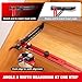 RONGPRO Stair Tread Template Tool, Stair Gauge Set Shelf Layout Measuring Scribe Tool for Stairs, Risers, Partitions, Self and Cutting Drywall - Red