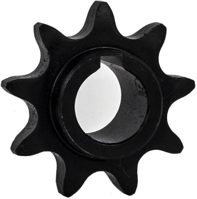 Jeremywell #40 Roller Chain Sprocket C Type 5/8 Bore Hardened 9 Tooth