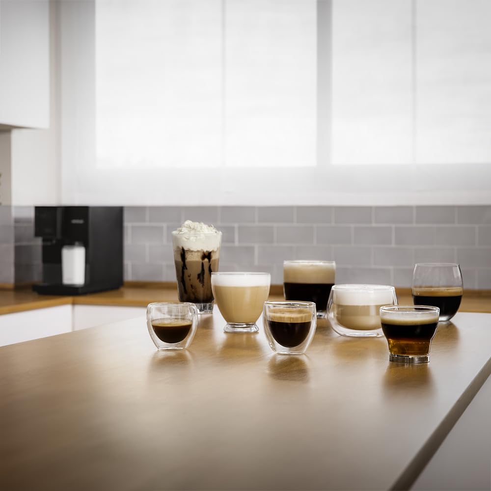 Cecotec Machine a Café Espresso Superautomatique Cremmaet Compactccino Connected. 19 Bars, Thermoblock, Écran TFT, Wifi, Moulin Integré, Réservoir d'eau 1,1 L et de lait 400 ml, Nettoyage Automatique