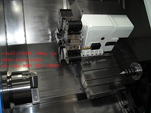 2-Axis Turret And Tailstock Cnc Lathe Machine Ocean Shipping #TOP1