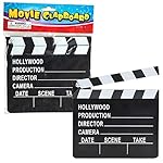 The Dreidel Company Movie Clapboard Hollywood Movie Film Theme Party Decorations, Academy Awards 7"x 8" (2-Pack) - Image 2