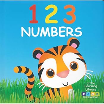 Board book 123 Numbers - Kids Books - Childrens Books - Toddler Books by Page Publications Book