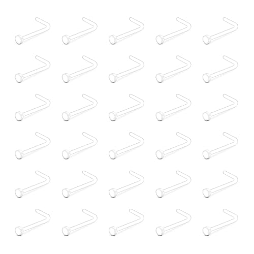 Clear Piercing Retainer per naso setto labbra lingua capezzolo ombelico