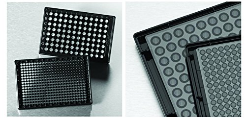 Corning - Corning 96 Well Half Area, High Content Imaging Low Base, Film Bottom Microplate, with Lid, CS400