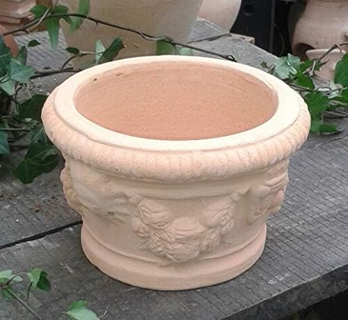 Blumentopf 18 cm Durchmessser, echt Terracotta Terrakotta Kräutertopf