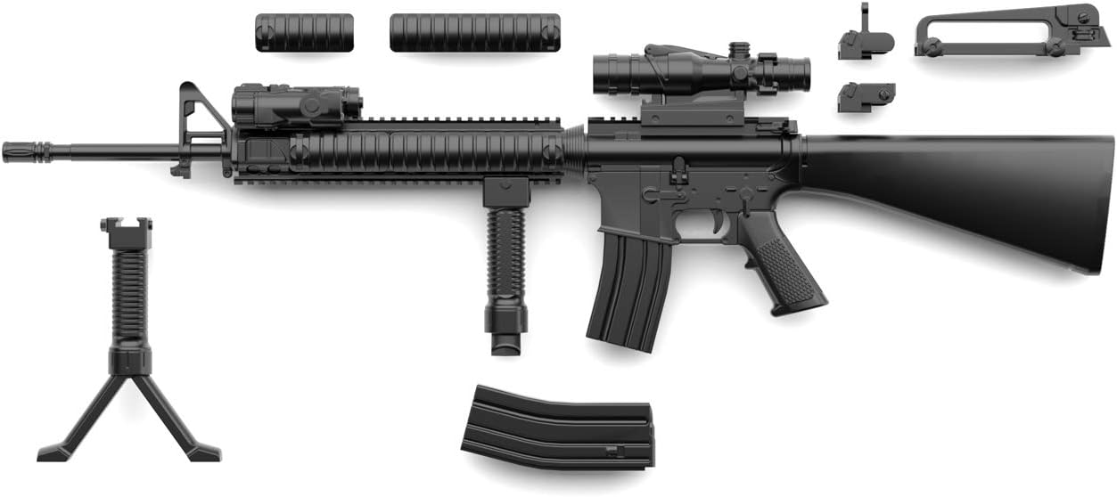 LittleArmory [LA056] M16A4 ប្រភេទប្លាស្ទិក ១១២