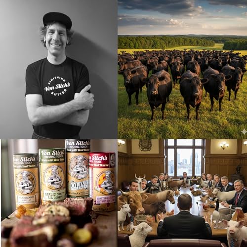 Cloned Meat, Coffee & Compound Butter with guest Rob Sengotta, Co-Founder of Von Slick’s Finishing Touch cover art