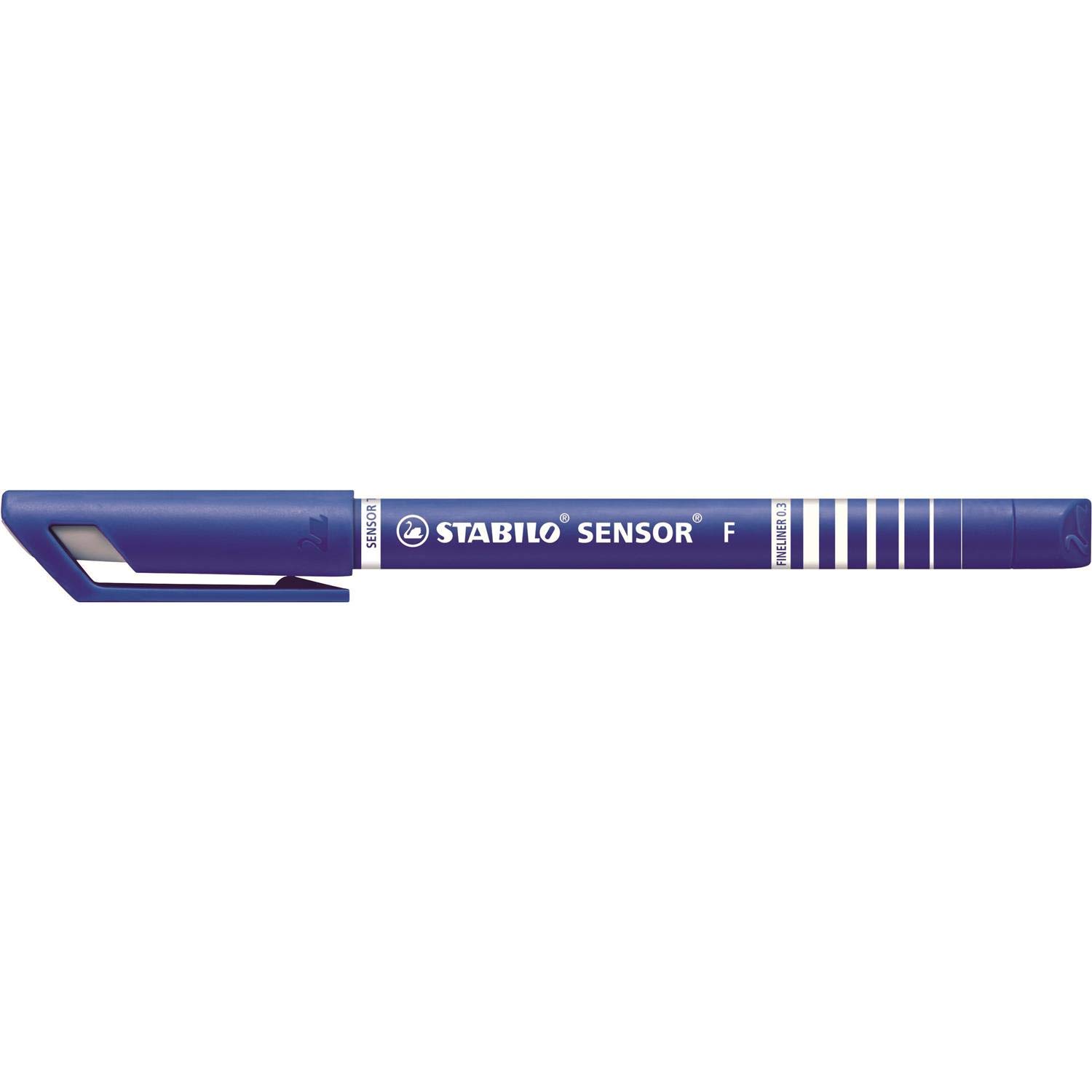 Stabilo Sensor, penne a punta fine, confezione da 3, PTE Route 0,3 mm, colore: blu