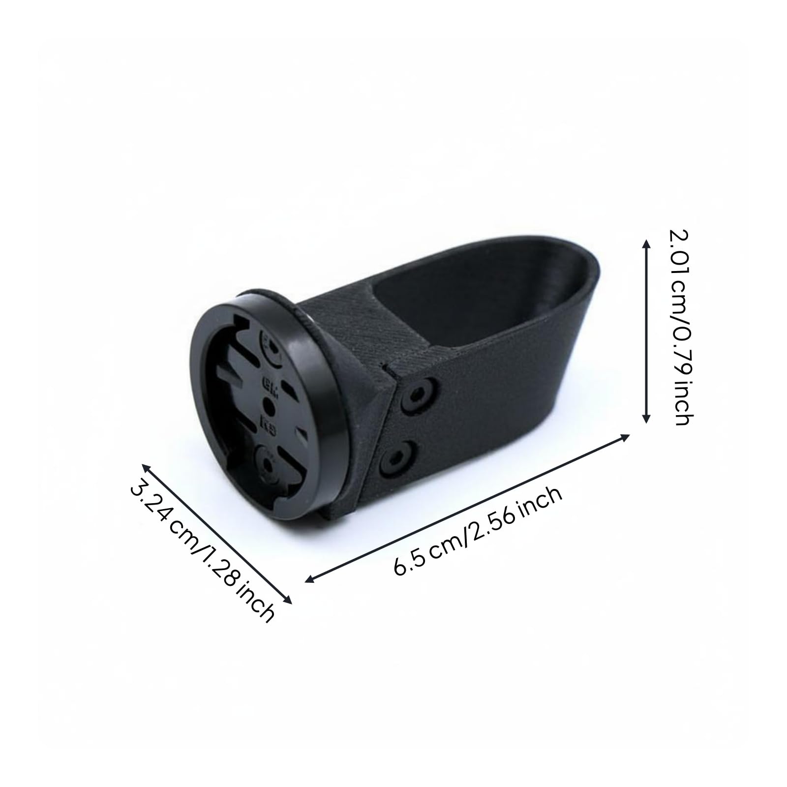 Supporto Fanale Posteriore Bici Supporto Sella Staffa Luce Posteriore Attacco Reggisella Stabilità Migliorata in Fibra di Carbonio Leggera Adatto a