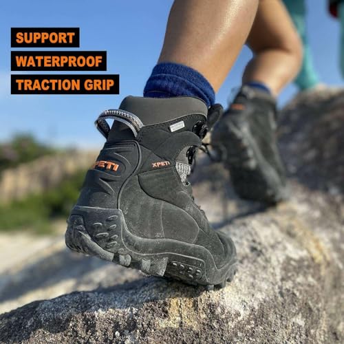 Image of Women's Hiking Boots Waterproof Outdoor Trekking Camping Hiking Boot