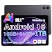 RebotAi 2026 Neuestes Tablet 10.1 Zoll Android 16 mit Gemini AI, 16GB RAM + 64GB ROM, GMS Widevine L1, WiFi 6 & BT 5.2, Dünn und leicht Tablet mit Gesichtserkennung (Grau)