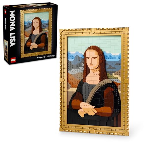 Image of LEGO Art Mona Lisa Painting Building Set for Adults 31213 - Building Blocks for Age 18+