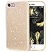 Milprox Thin 3 Layer Hybrid TPU Bling Glitter Case for Apple iPhone 7 - Gold