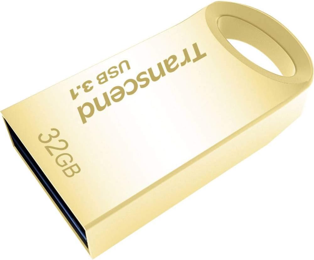 Transcend JetFlash 710 32GB Flash Drive with USB3.0 connector - Gold