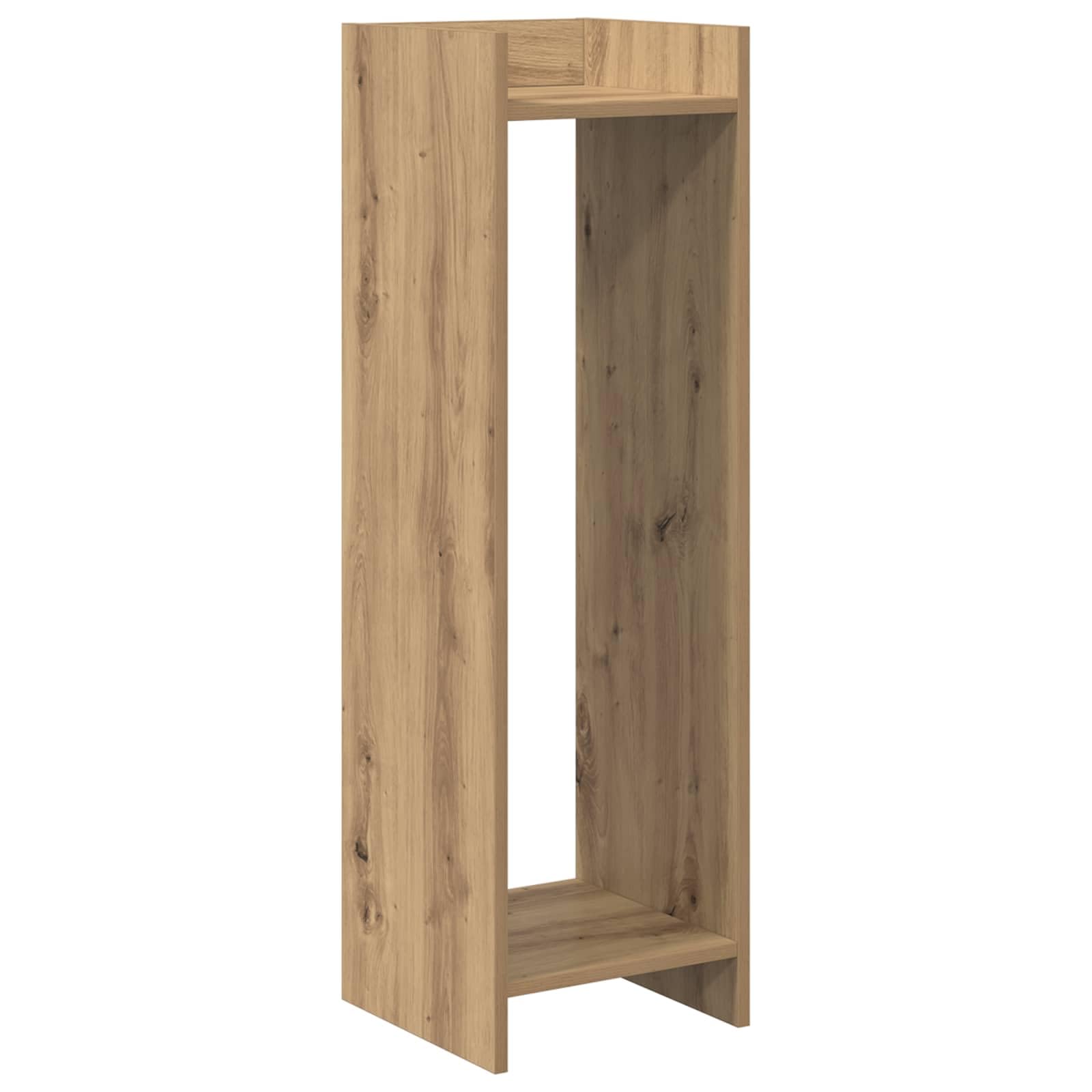 Supporto per piante in rovere Artisan, 30 x 30 x 100 cm, in legno