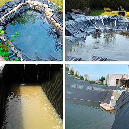 Bâche de protection étang préformée imperméable 8x10m 0,22mm - 5