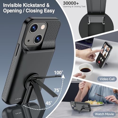 Funda de batería iPhone 13 para solucionar la falta de carga con soporte de mesa delgado 3
