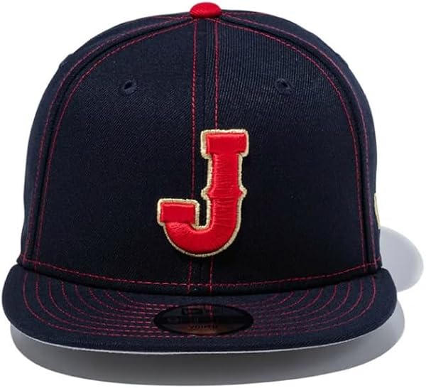 ニューエラ(new era) ニューエラキッズ YOUTH9FIFTYスナップバックキャップ WBC侍ジャパン 大谷翔平 NER37K6931 YTH 950 J LOGO - 2