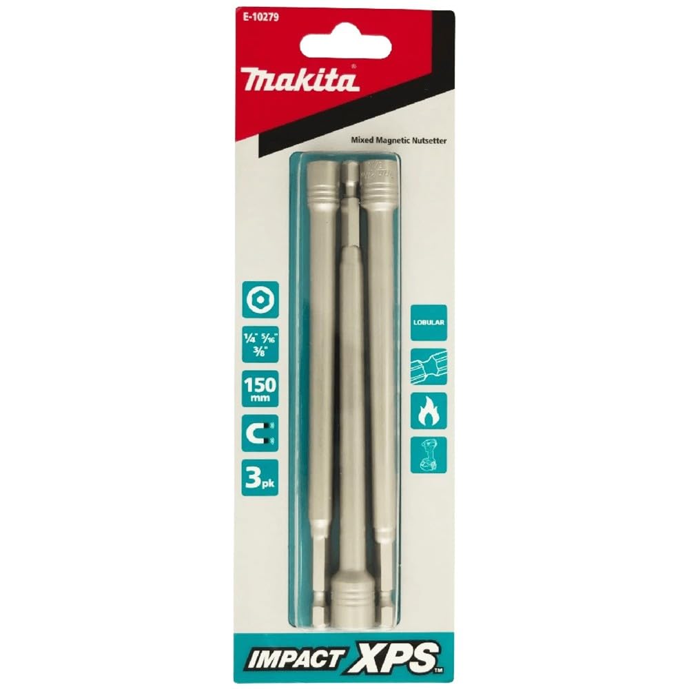 Makita Impact XPS Mieszany zestaw nasadek magnetycznych, 150 mm (3 sztuki)