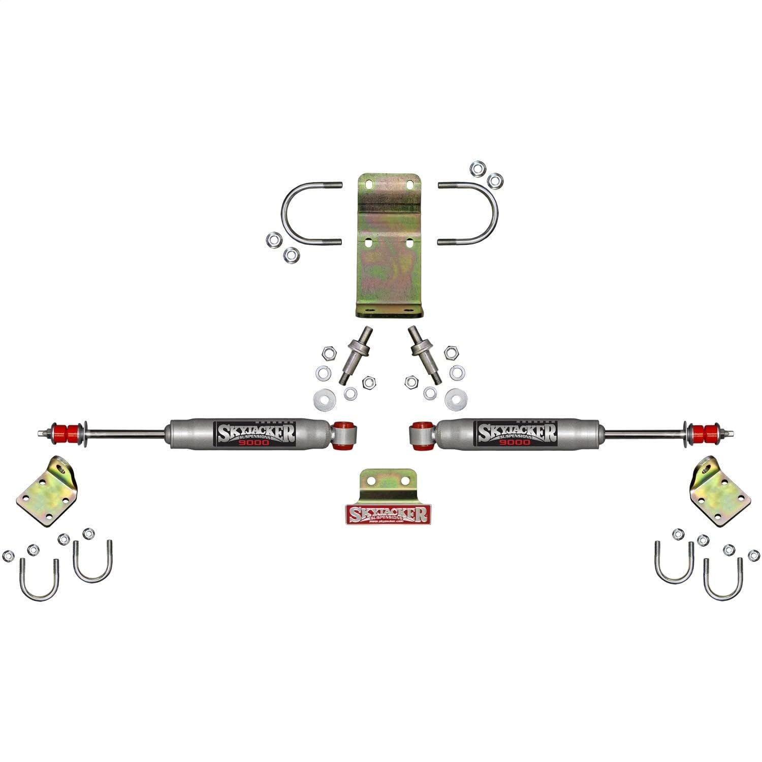 Amazon.com: Skyjacker-9208 Dual Steering Stabilizer Silver
