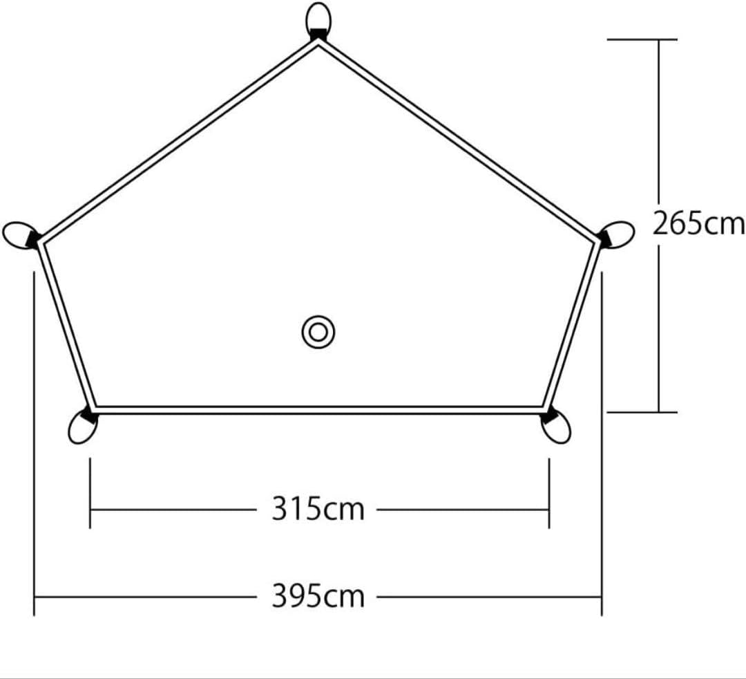 テンマクデザインCIRCUS GROUND SHEET HALF サーカスフルサイズ