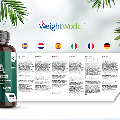 CLA capsules - Geconjugeerd Linolzuur - 180 softgels voor 2 maanden - Laboratorium getest - Zuivere ingrediënten - GGO… - Image 6