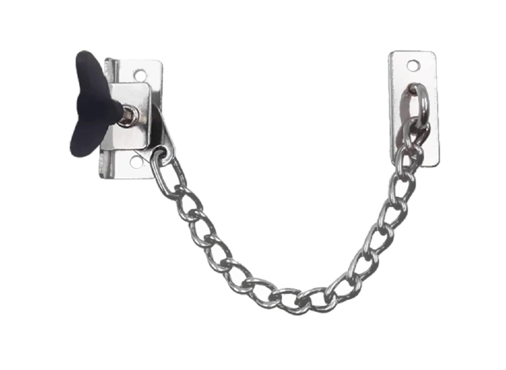 Cerrojo De Cadena Puerta Acero Inoxidable | Cadena de seguridad for puertas multicolor: for apartamentos, hoteles, oficinas(Silver)
