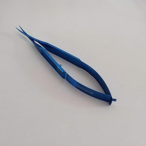 La capsulotomía curvada de Vannas Scissor 0.630 in oftálmico ojo quirúrgico isntruments