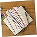 NUOBESTY 48pcs Cotton Book Binding Fabric Cuttable Bookbinding Tape Headbands for DIY Crafts Journals and Scrapbooking Beginner Friendly Materials in Multiple Colors for Efficient Book