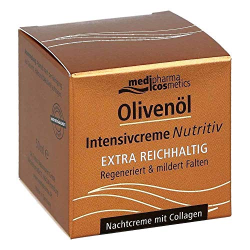 Olivenöl intensivcreme crème nuit nutritive anti tiraillement 50ml
