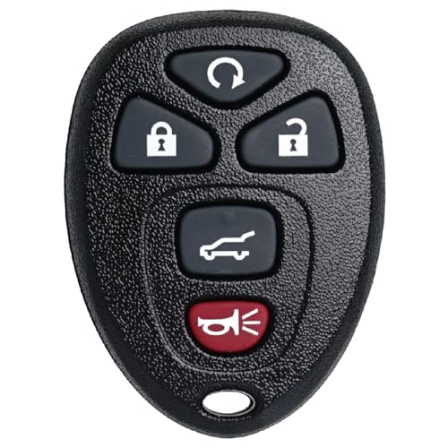 SUPALAND Keyless Entry Remote Control Key Fob Replacement Fits for Chevy Traverse 2007-2016 Tahoe Suburban GMC Acadia Yukon XL Buick Enclave Cadillac Escalade Saturn Outlook OUC60270 OUC60221 15913415