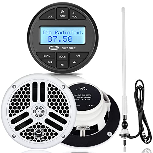 Waterproof AM FM Marine Stereo Receiver 