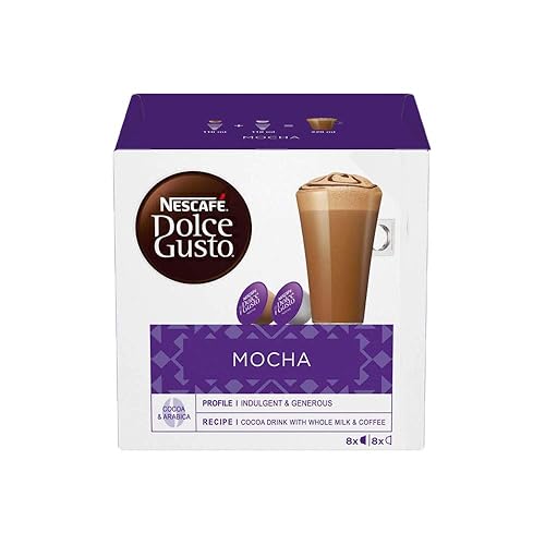 Nescafe Dolce Gusto Mocha 8 por paquete - Paquete de 2