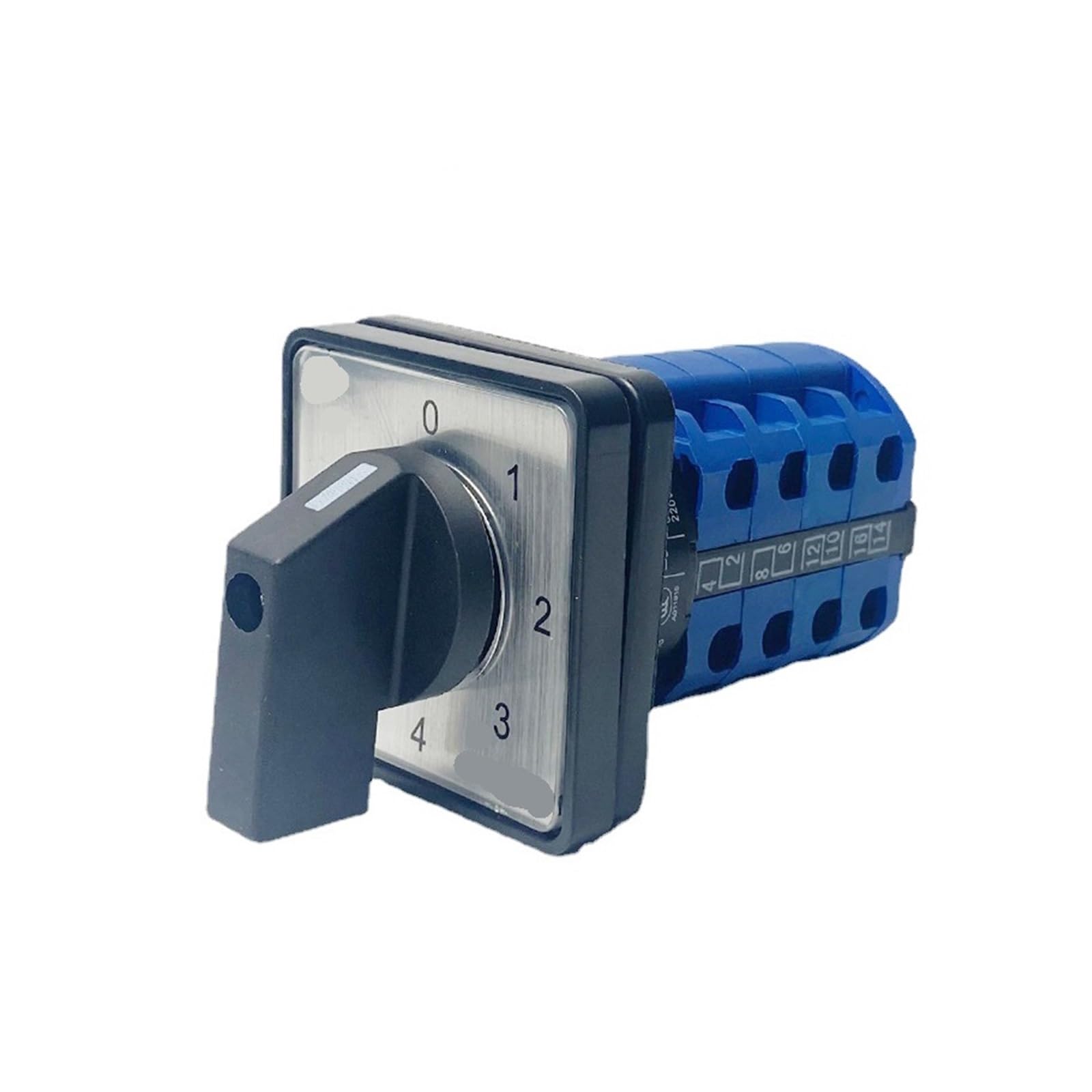 JGNAYRKJQI YMW26-20/4 20A 4 Poles 0-4 Position Control Motor Circuit Universal Changeover LW26 LW28 LW39B Rotary Cam Switch